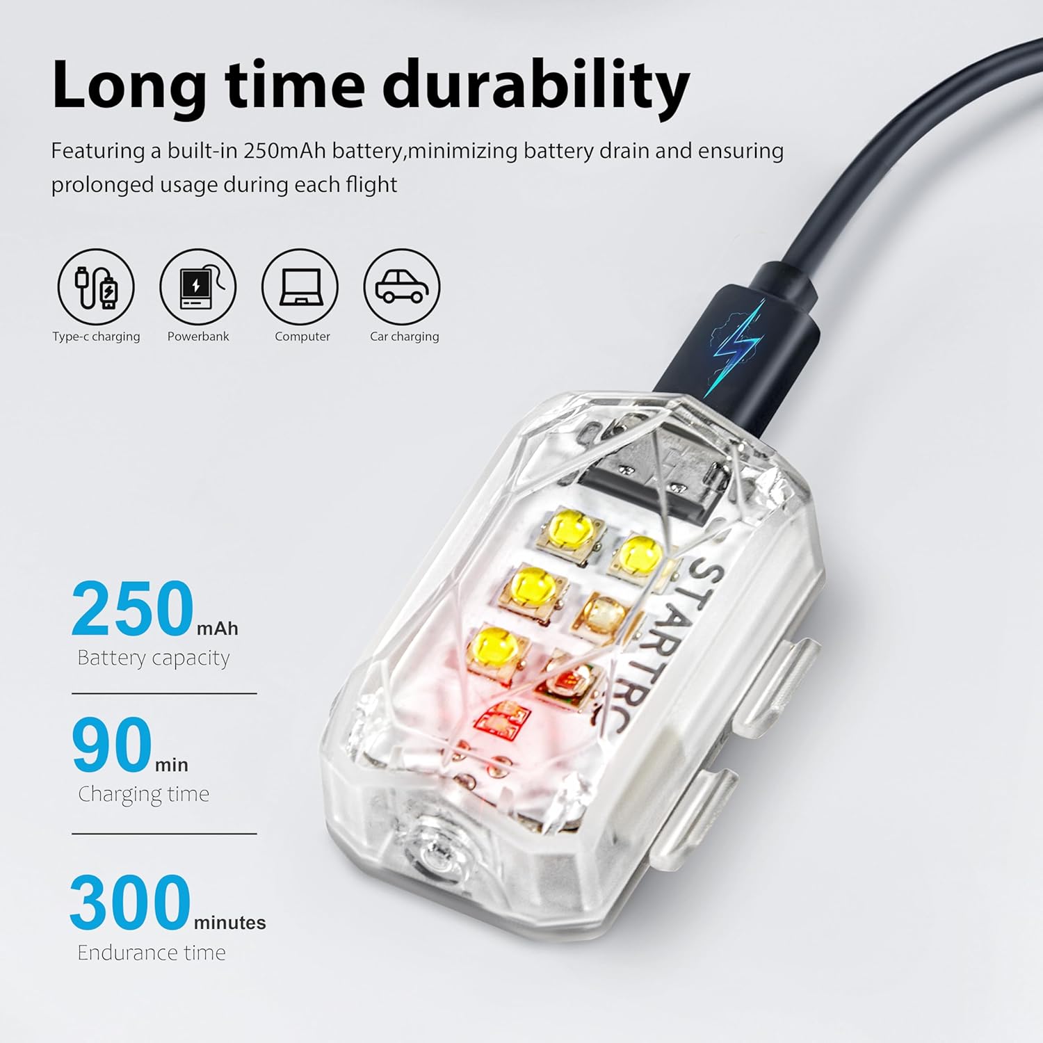 STARTRC Drone Strobe Light Ant - Drone Power Bank 评论和价格