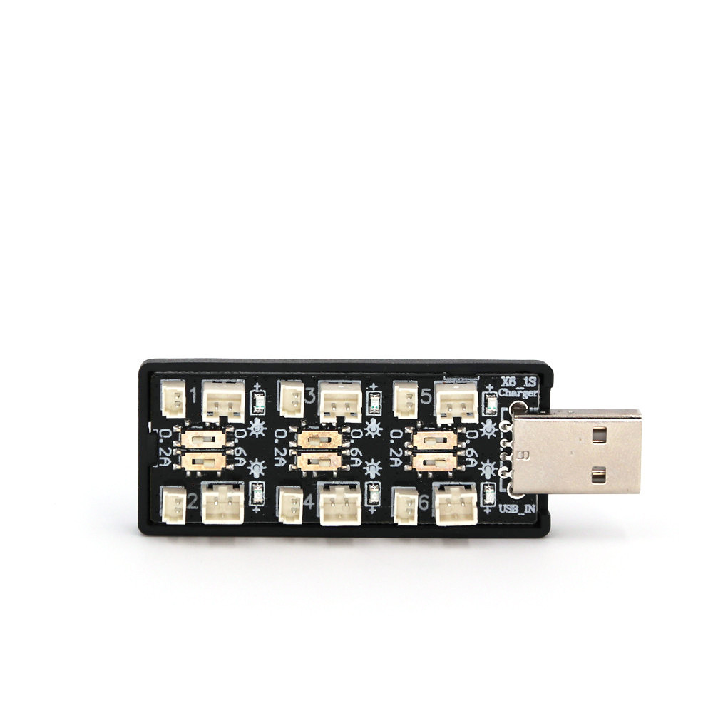 6CH USB 1S LiPo/LiHv 3.7V/4.2V - Drone Power Bank 评论和价格