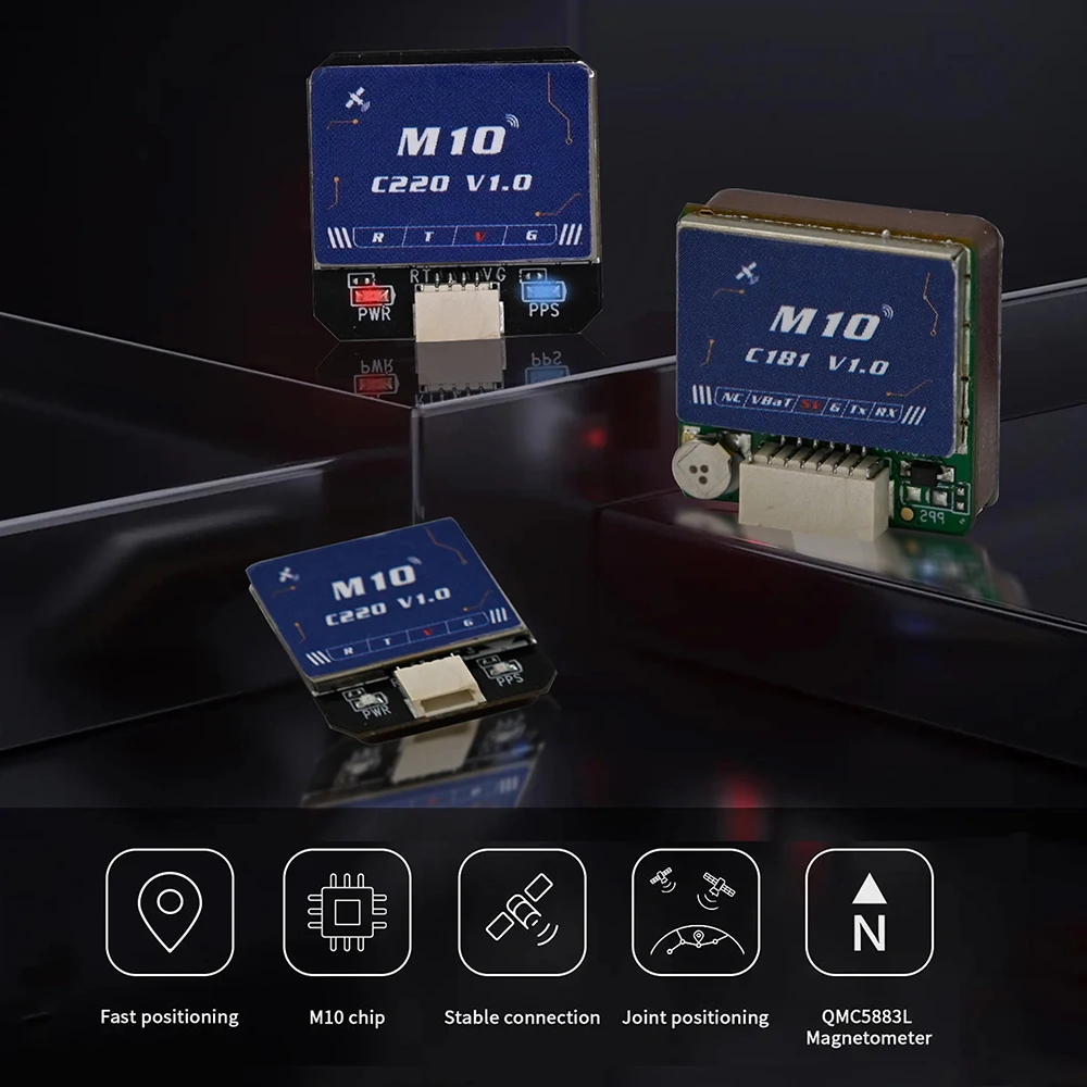 HPXGRC M-10 5883 GPS Module wi - Drone Beacon Light 评论和价格
